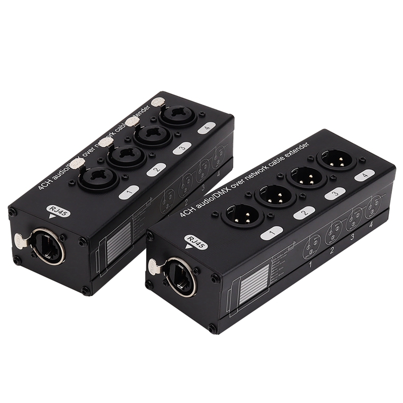 Cable Extension 3.5 - 1Pair 4-Channel 3-Pin XLR Or 6.3Mm