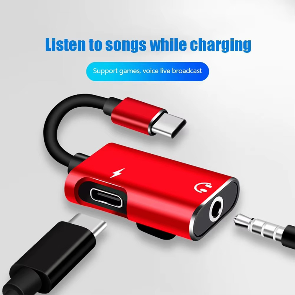 Earphone Splitter Jack - 2 in 1 Headphone Audio Cable