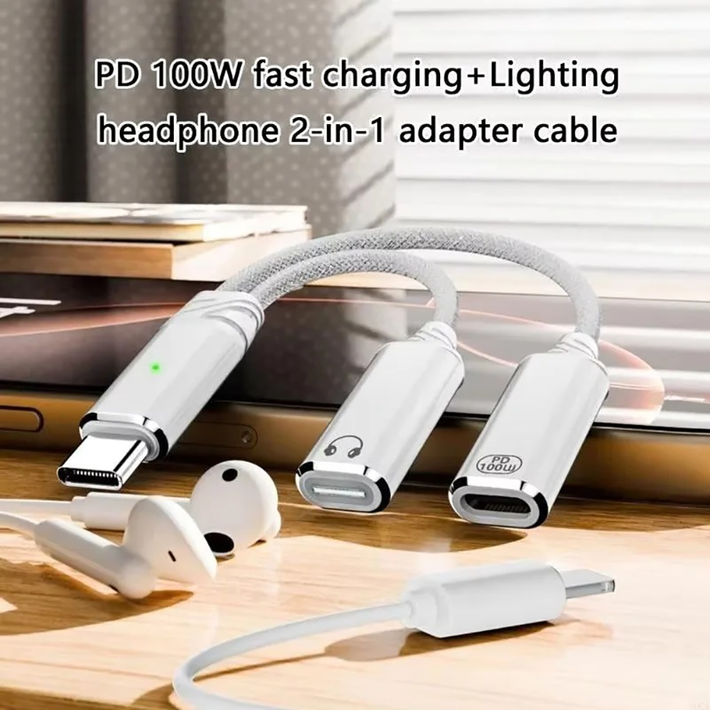 USB C Splitter 2 in 1 Headphon - Earphone Splitter Jack のレビューと価格