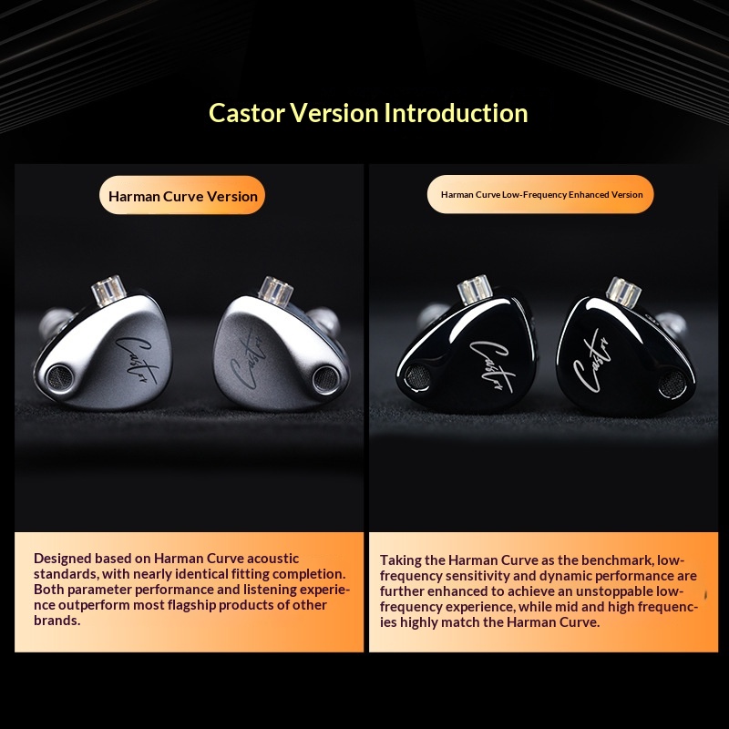 KZ Castor In Ear Wired Headpho - Audiophile Headphone Wired のレビューと価格