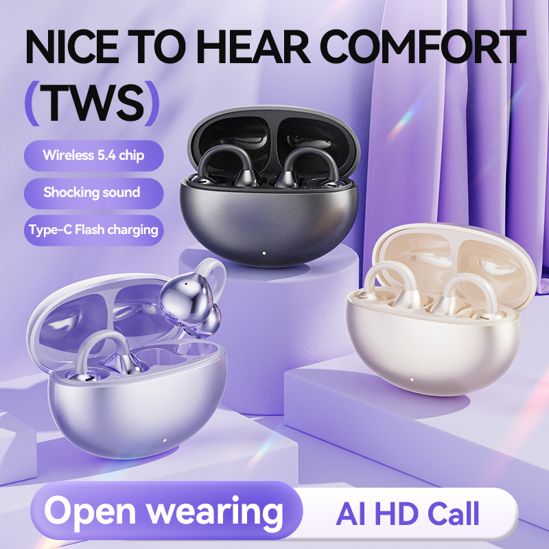 New Hot-Selling Ear-Clip Bluet - Wireless Earbuds Tws のレビューと価格