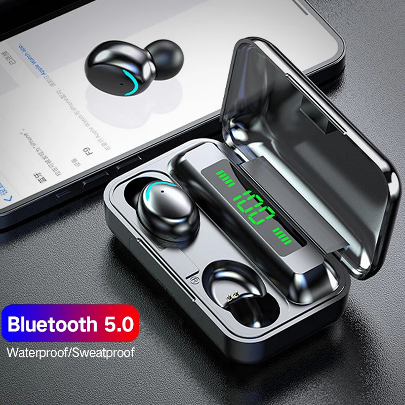 F9 Wireless Headphone TWS Blue - Wireless Earbuds Tws のレビューと価格