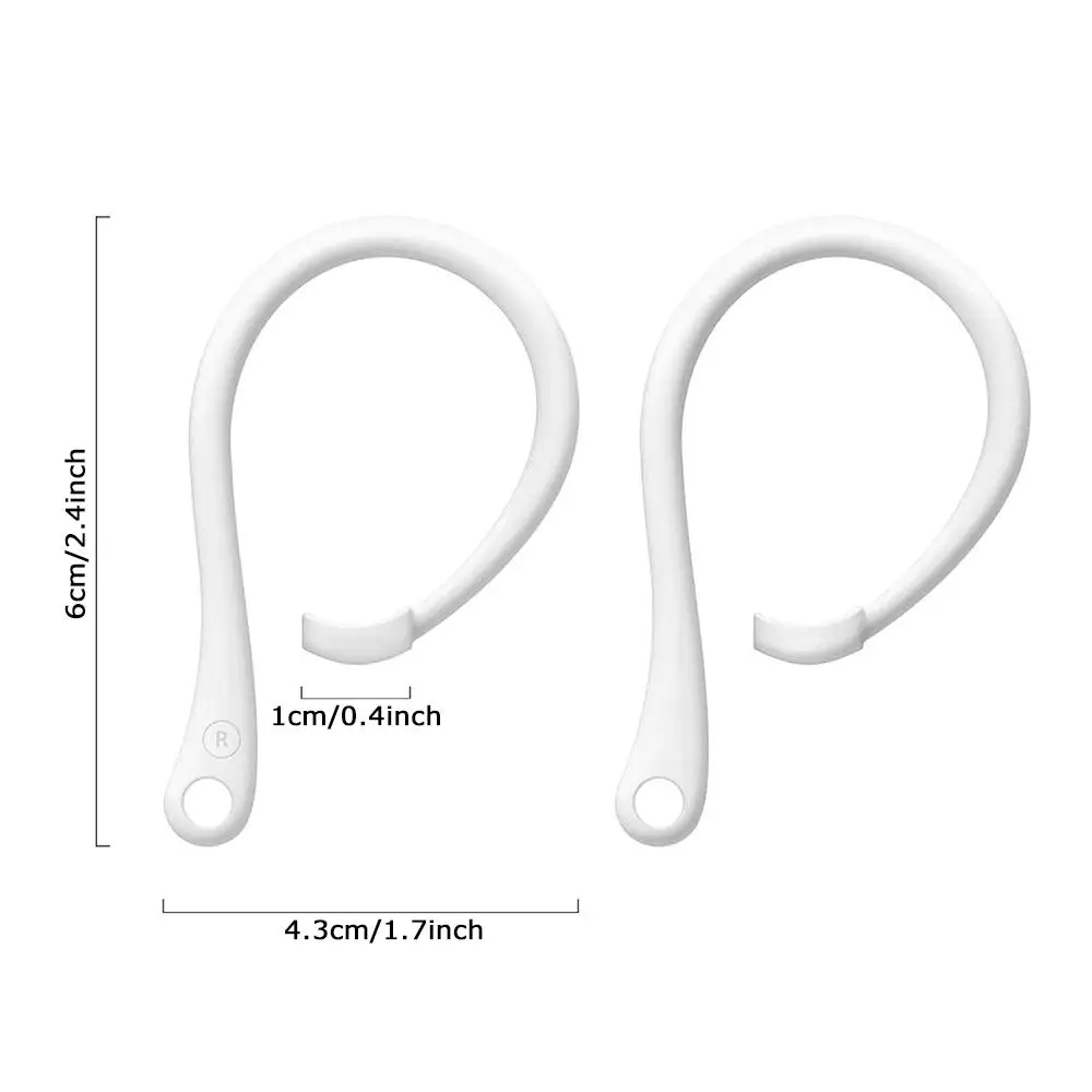 1 Pairs Anti-lost Earhooks for - Sports Earphone Hook のレビューと価格