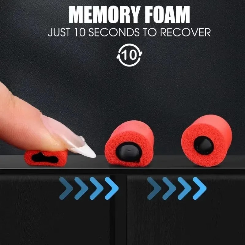 6/1Pairs Soft Memory Foam Earb - Earphone Foam Tip のレビューと価格