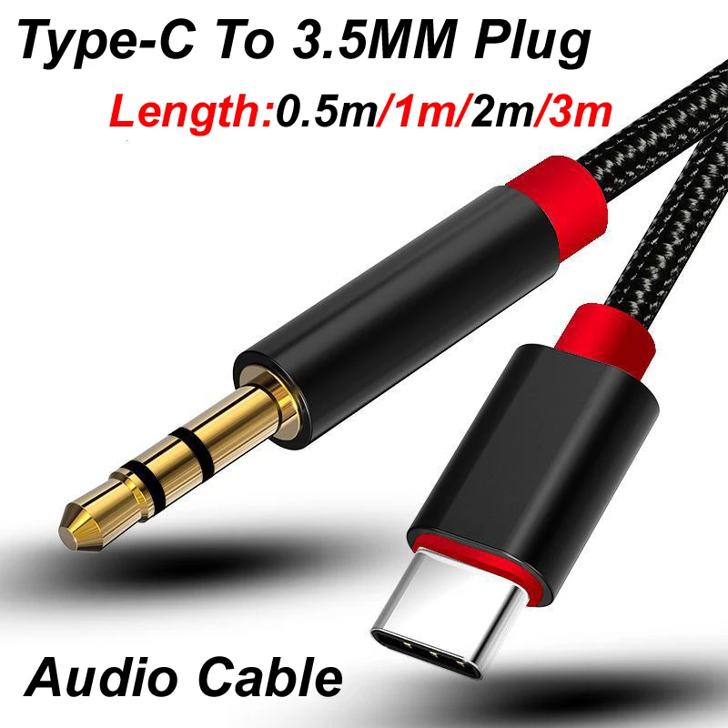 0.5m/1m/2m/3m Type-C USB-C To  - Audiophile Headphone Wired のレビューと価格