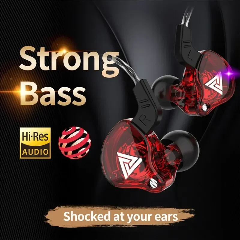 Original QKZ AK6 Copper Driver - Audiophile Headphone Wired のレビューと価格