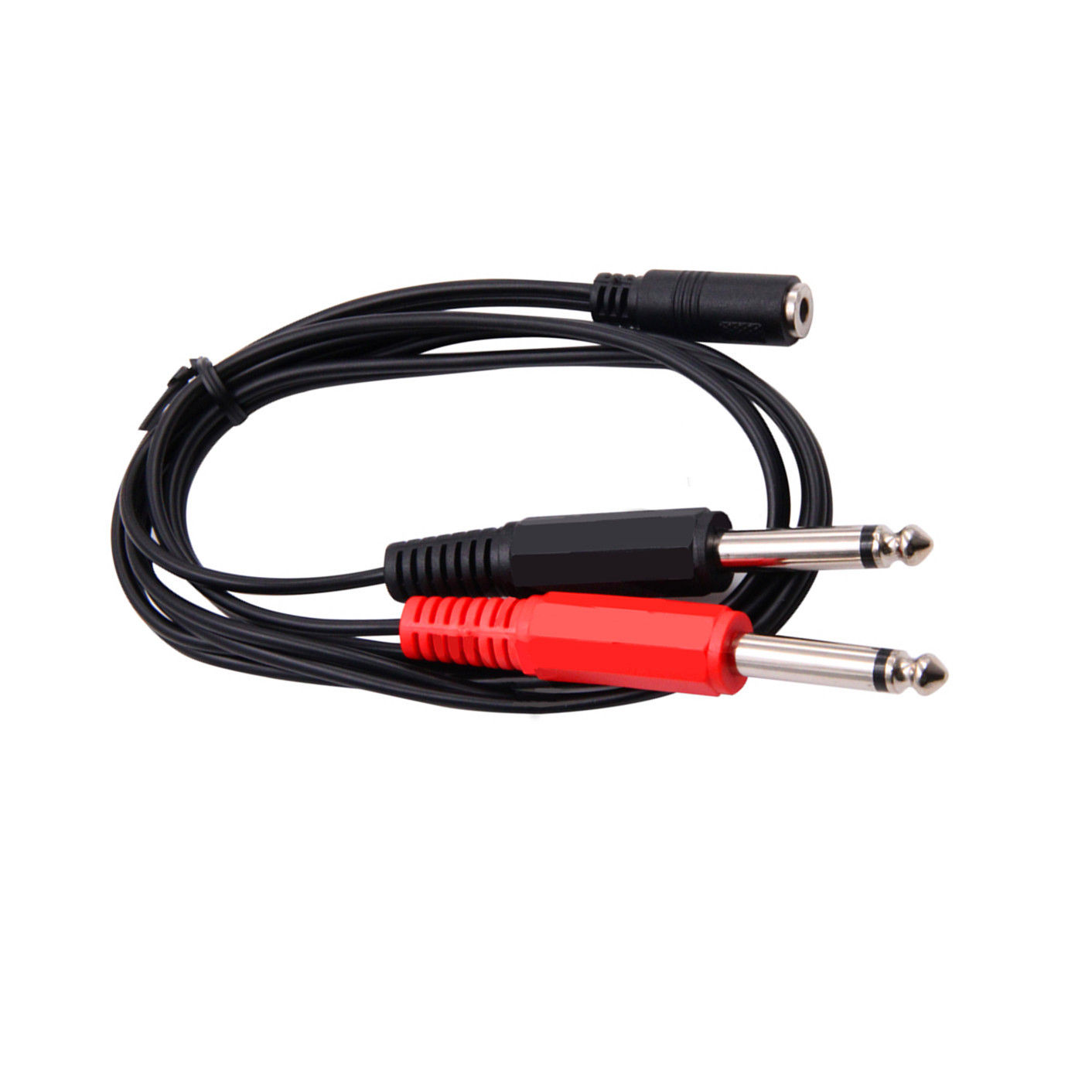 6.35 Mm Male To 2 6.35 Mm 3.5m - Audio Splitter Y のレビューと価格