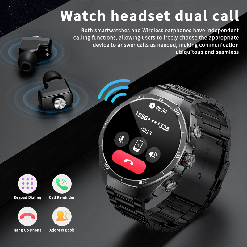 TWS Music Watches Earbuds Smar - Earbuds Charging Case のレビューと価格