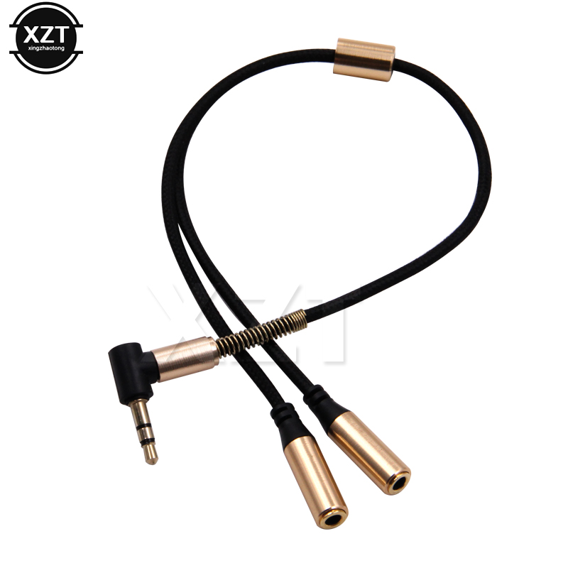 3.5mm 1 To 2 Audio Aux Y Split - Earphone Splitter Jack のレビューと価格