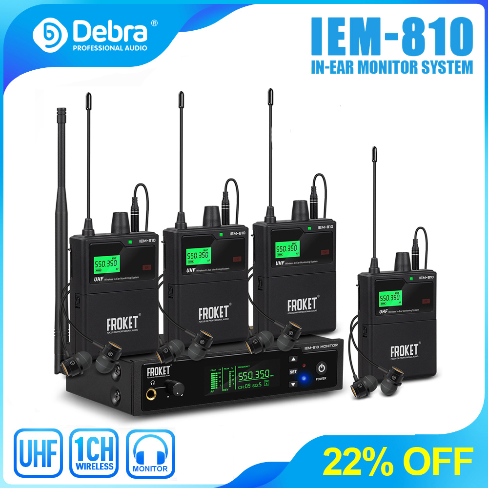 Debra New UHF In-Ear Monitorin - In Ear Monitor Iem のレビューと価格