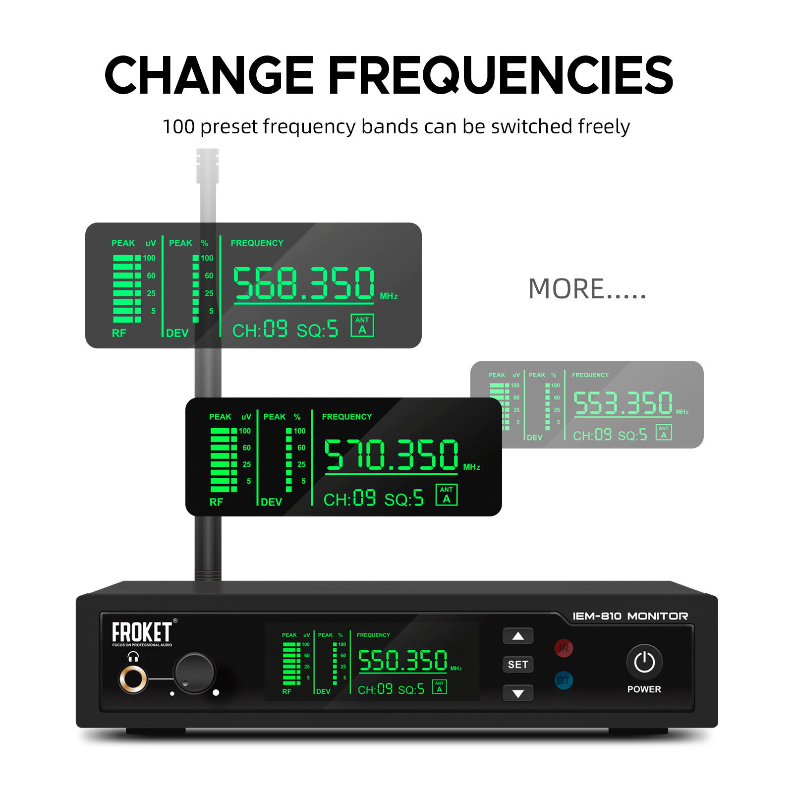 Debra New UHF In-Ear Monitorin - In Ear Monitor Iem のレビューと価格