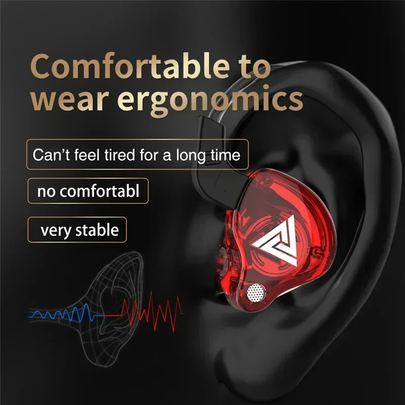 New QKZ AK6 In Ear Earphone 6  - Wired Earphone Mic のレビューと価格