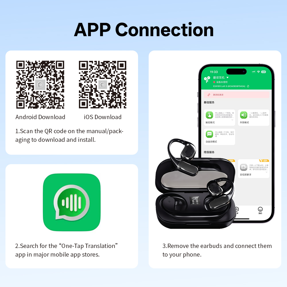 MSAI T23 AI Translator Earbuds - Earbuds Charging Case のレビューと価格