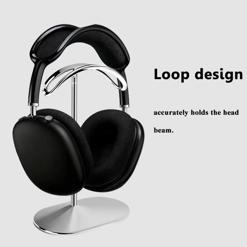 Metal Curved Headphones Stand  - Headphone Stand Desk のレビューと価格