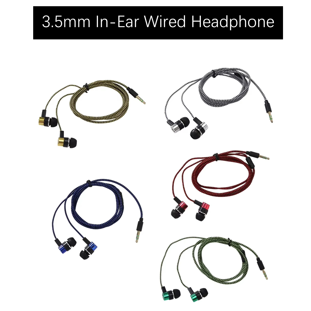 Miwayer 3.5mm Wired In-Ear Ear - Audiophile Headphone Wired のレビューと価格