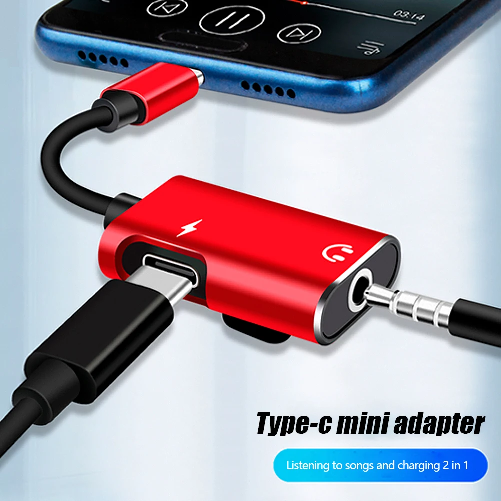 2-in-1 USB-C to 3.5mm Jack Ada - Earphone Splitter Jack のレビューと価格