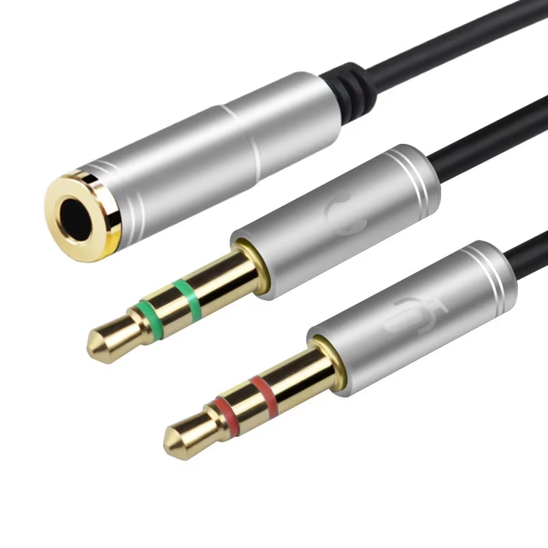 NNBILI Mini Jack 3.5 Microphon - Earphone Splitter Jack のレビューと価格