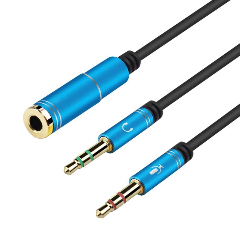 NNBILI Mini Jack 3.5 Microphon - Earphone Splitter Jack のレビューと価格