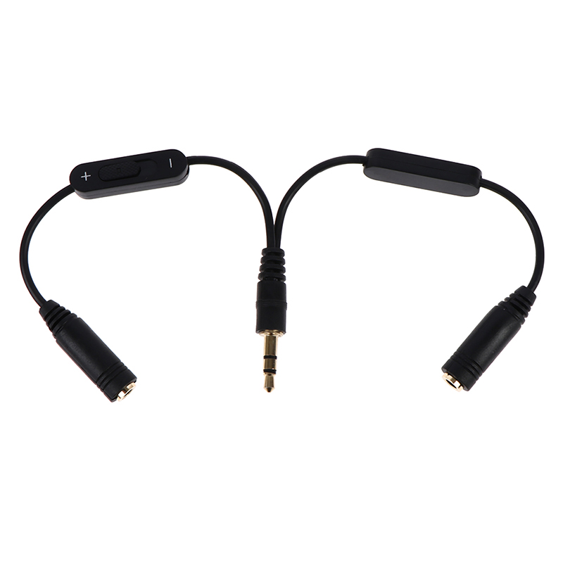 1pc 1 In 2 Out 3.5mm Stereo Ma - Audio Splitter Y のレビューと価格