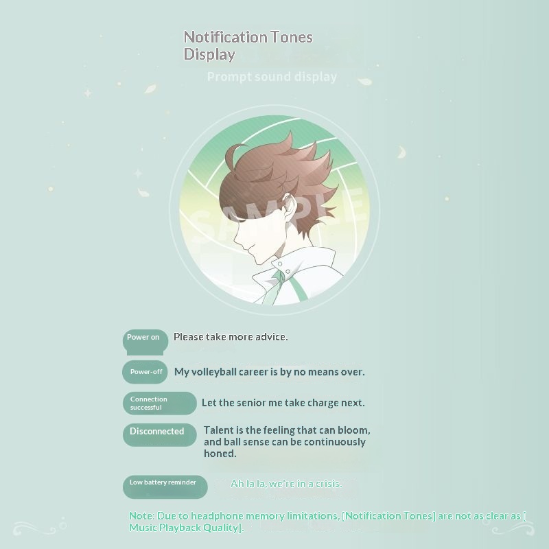 Oikawa Tooru Haikyuu  Wireless - Noise Cancelling Headphone のレビューと価格