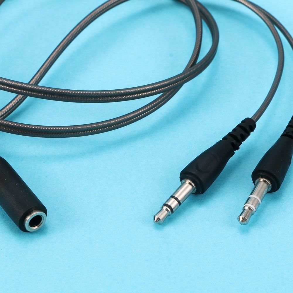 1M 3.5MM Female To 2 Male PC A - Earphone Splitter Jack のレビューと価格