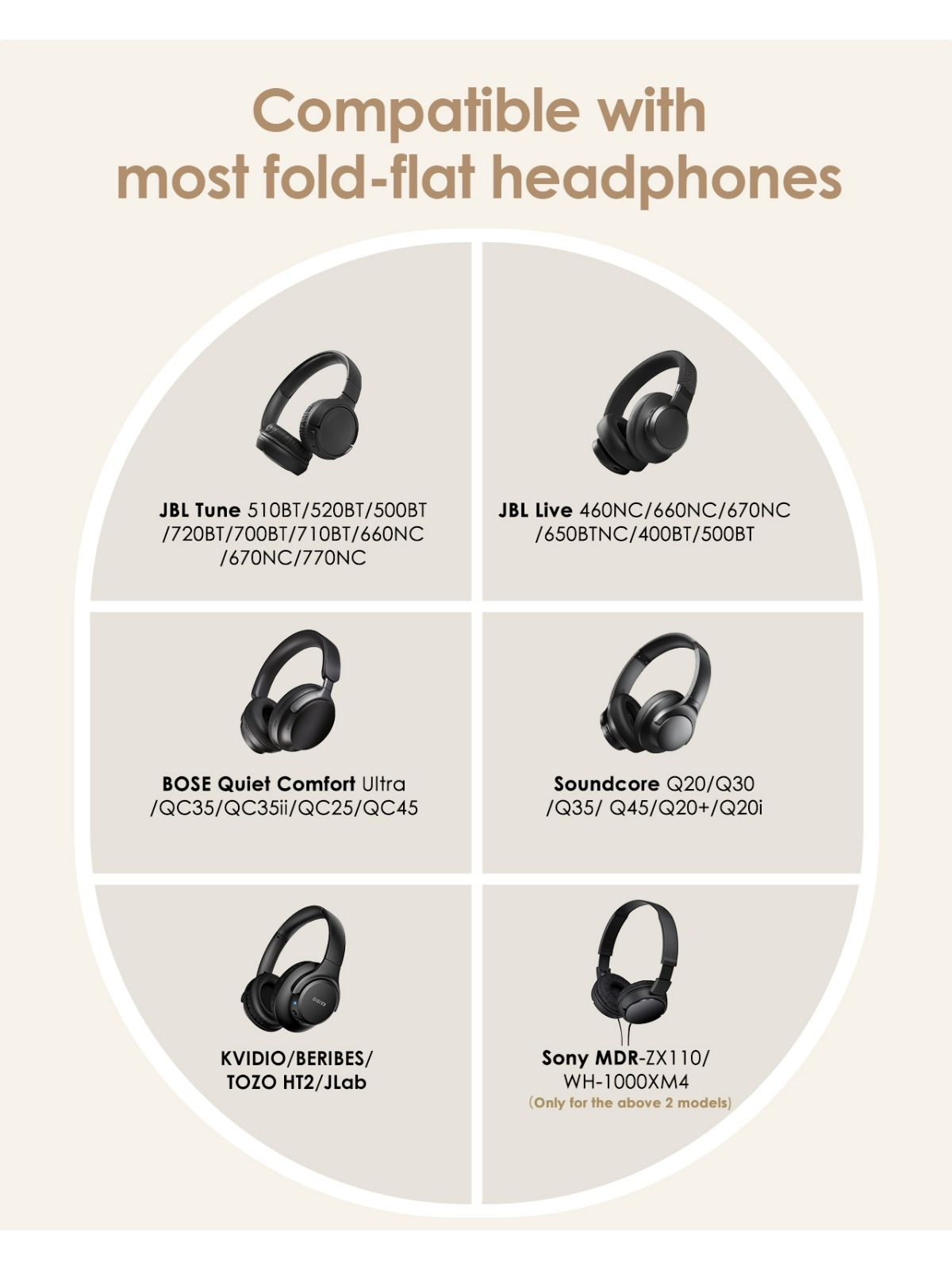 Semi-Foldable Headphones Hard  - Headphone Case Hard のレビューと価格