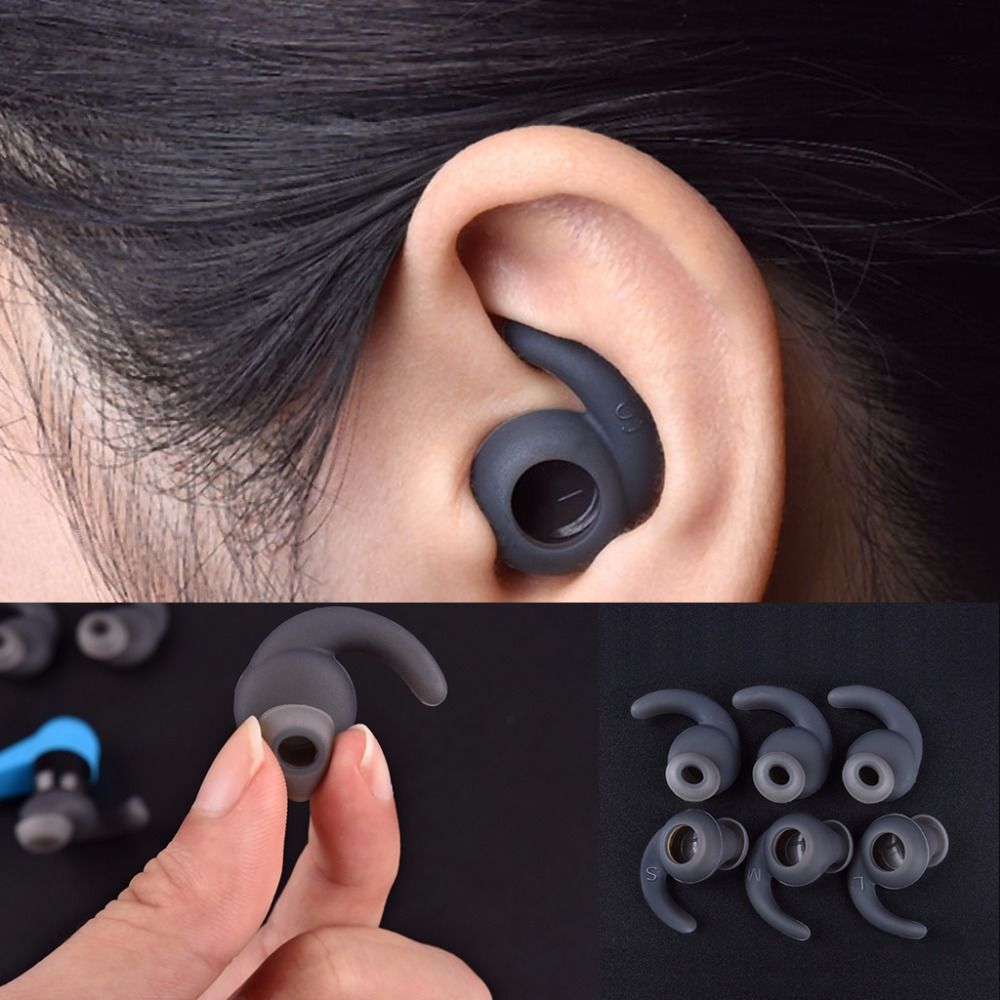 3 Pairs S/M/L In-ear Sports He - Sports Earphone Hook のレビューと価格