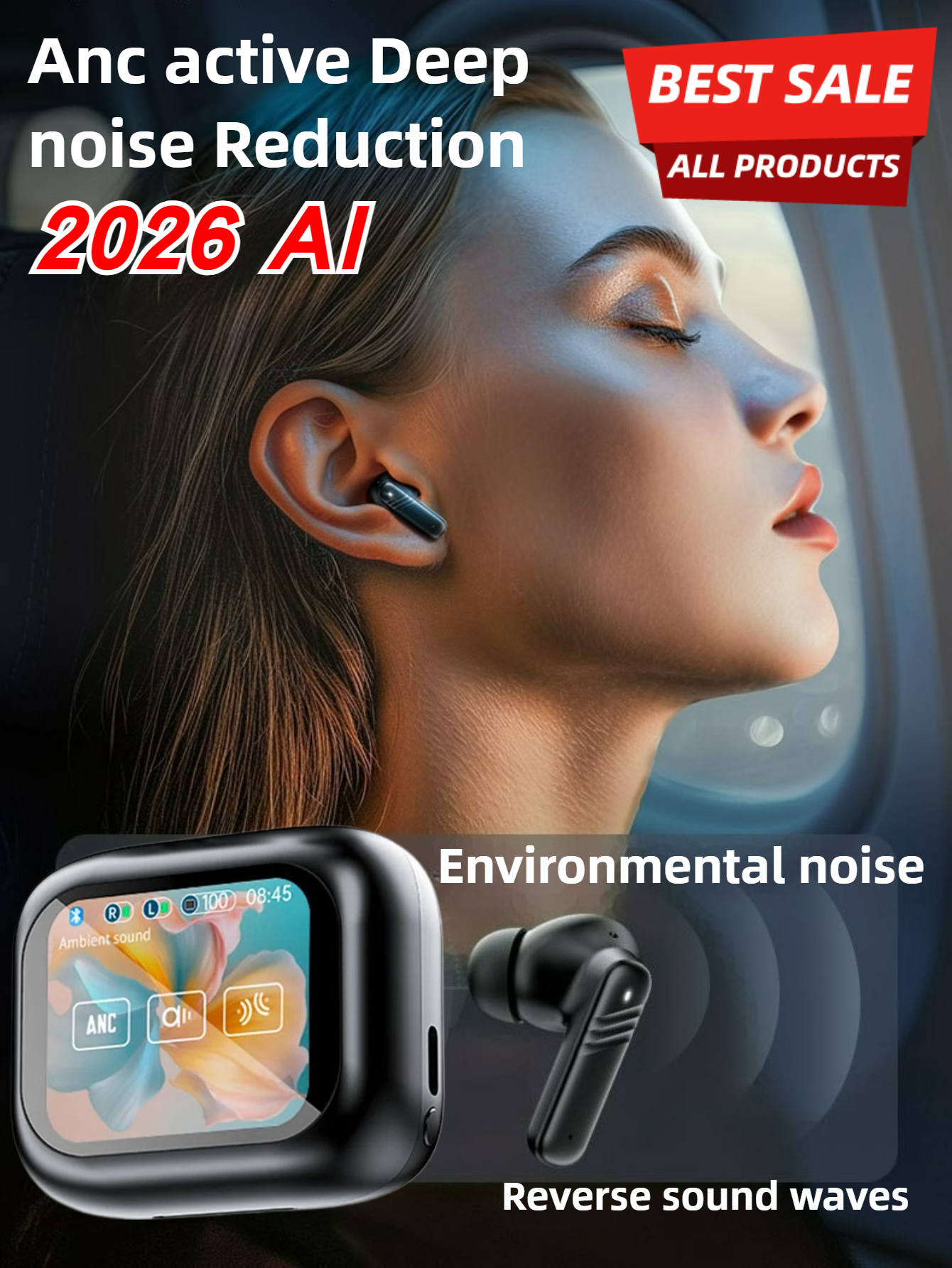 2026 NEW Professional ANC Earb - Noise Cancelling Headphone のレビューと価格