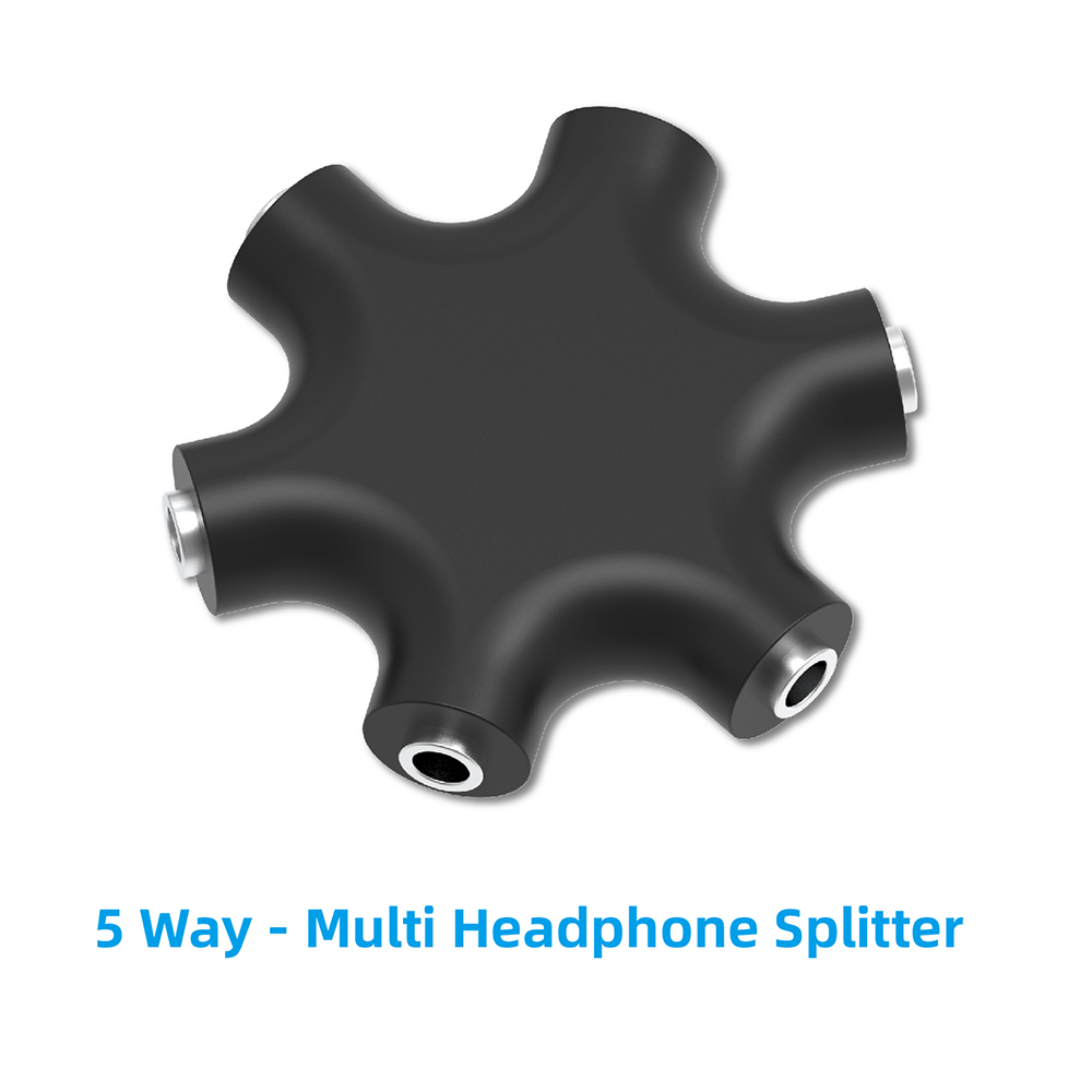 3.5mm Jack Earphone Audio Spli - Earphone Splitter Jack のレビューと価格