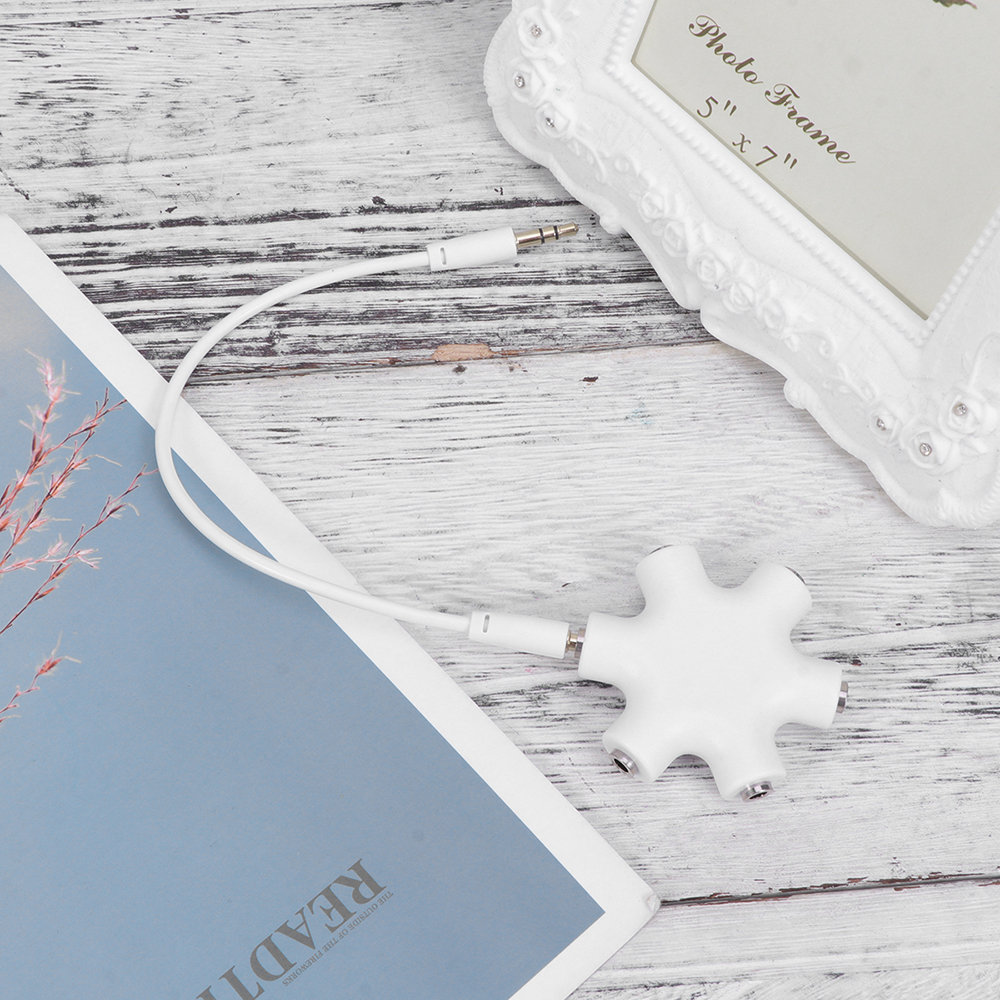 3.5mm Jack Earphone Audio Spli - Earphone Splitter Jack のレビューと価格