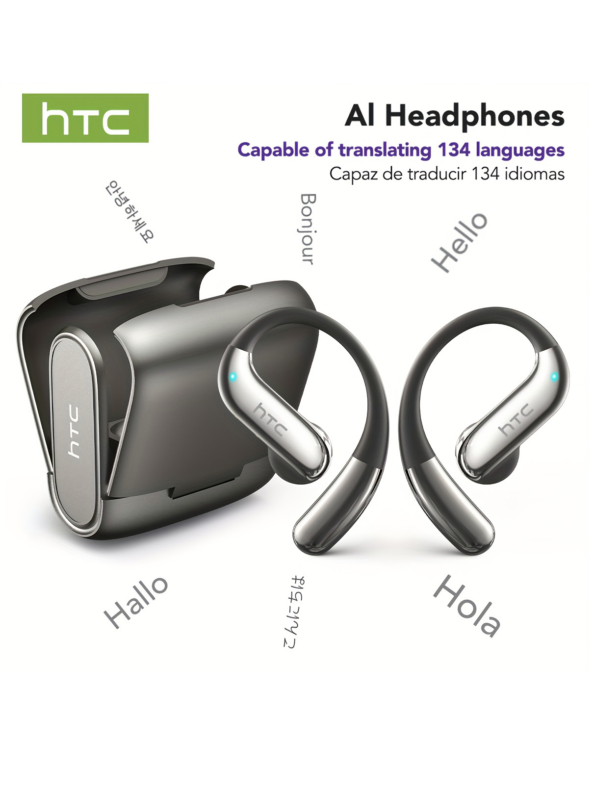 Open-ear Bluetooth Headphones  - Earbuds Charging Case のレビューと価格