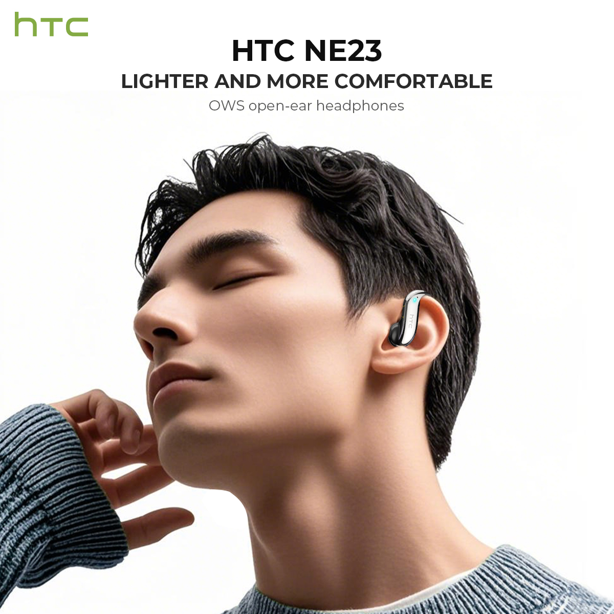 Open-ear Bluetooth Headphones  - Earbuds Charging Case のレビューと価格