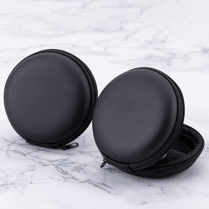 Earphone Storage Case PU Mini  - Headphone Case Hard のレビューと価格