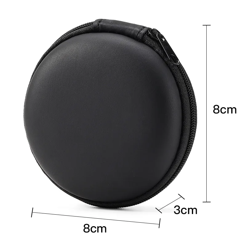 Earphone Storage Case PU Mini  - Headphone Case Hard のレビューと価格