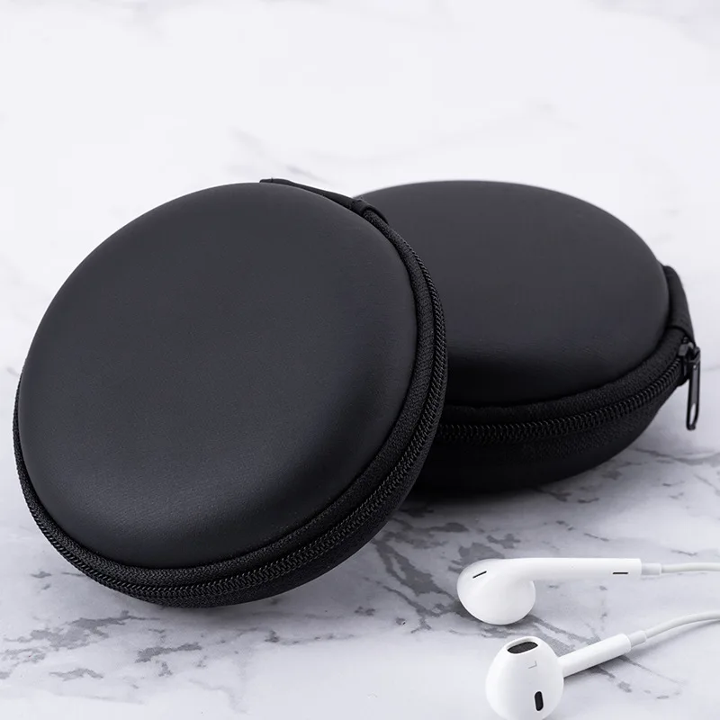 Earphone Storage Case PU Mini  - Headphone Case Hard のレビューと価格
