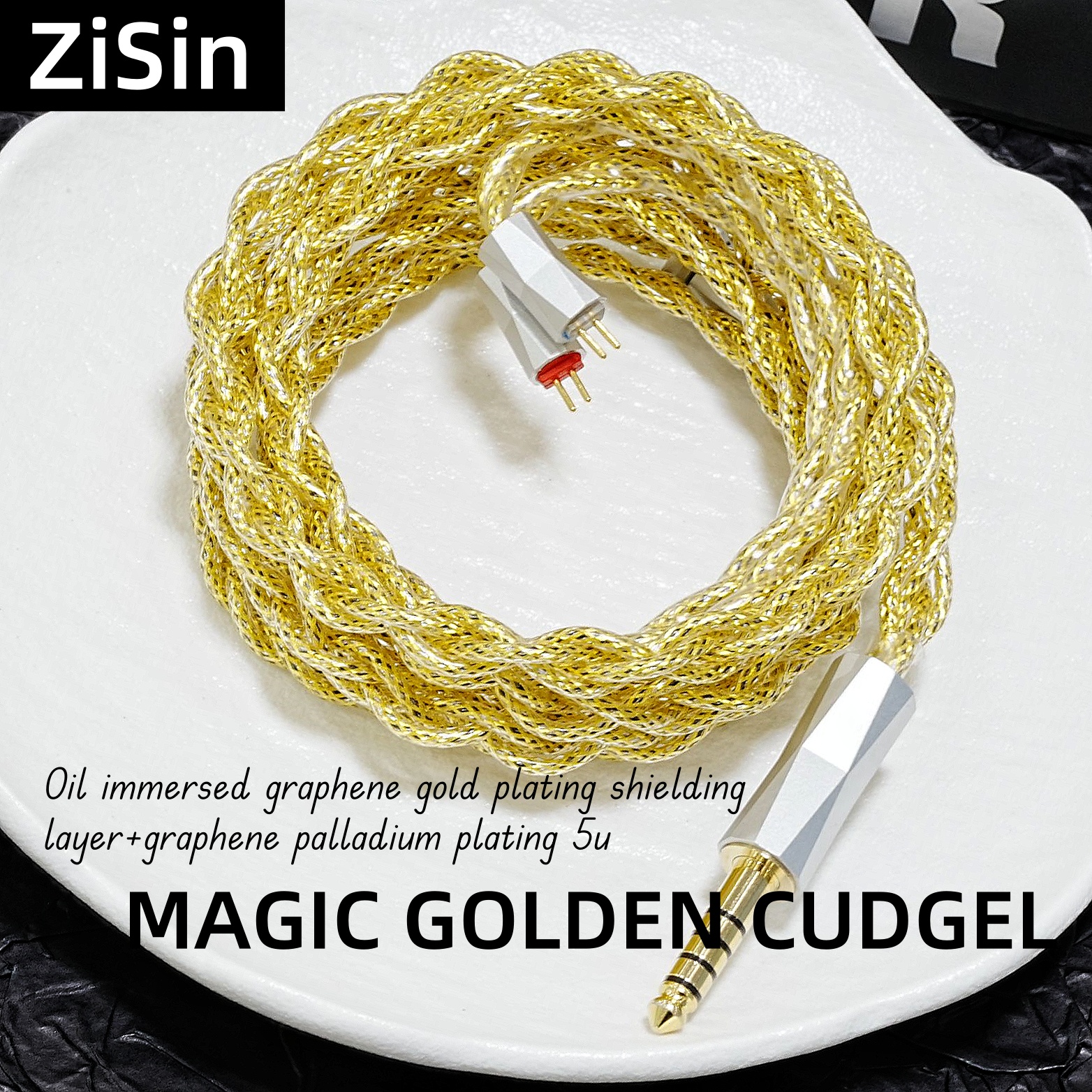 ZiSin-329 In Ear Earphone Exte - Cable Extension 3.5 のレビューと価格