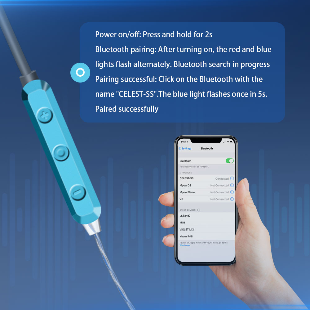 Celest SkySoar Earphone Cable  - Wired Earphone Mic のレビューと価格