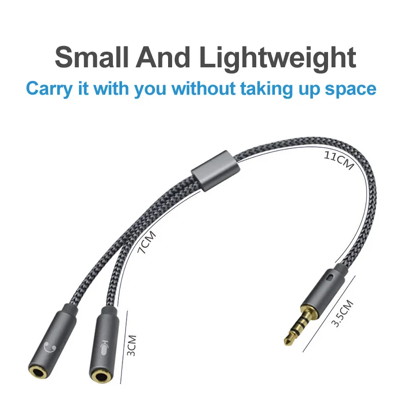Headset splitter 3.5mm audio m - Earphone Splitter Jack のレビューと価格