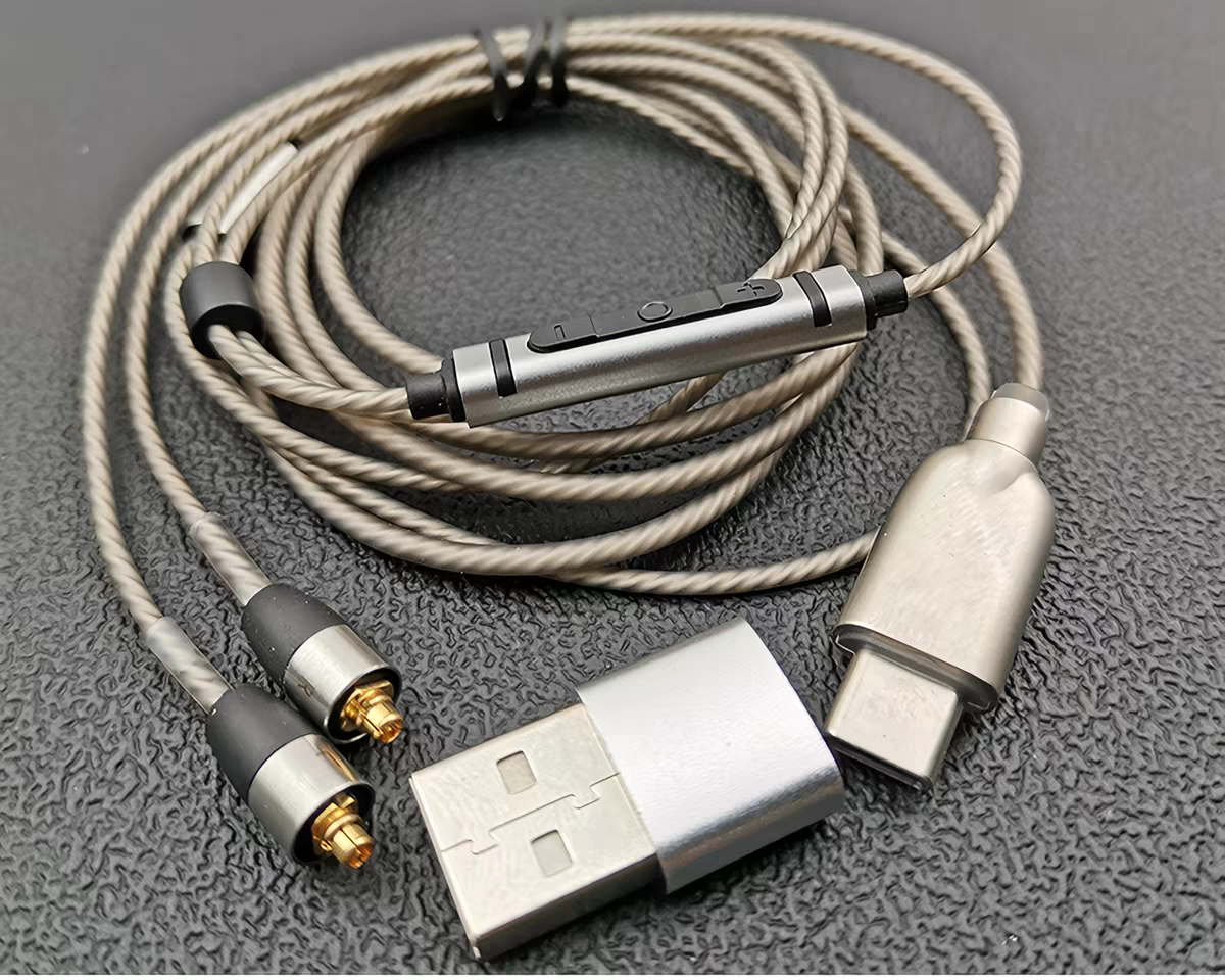 MMCX Plug Type-C Silver Plated - Wired Earphone Mic のレビューと価格