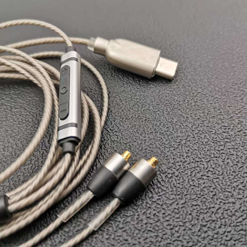MMCX Plug Type-C Silver Plated - Wired Earphone Mic のレビューと価格