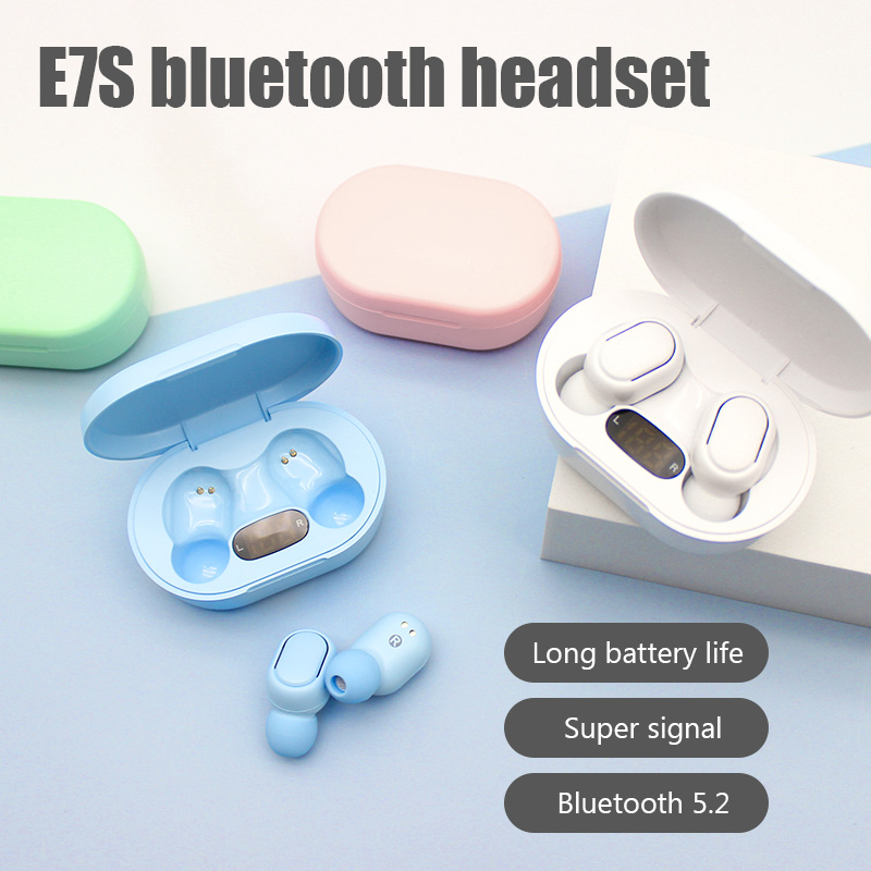 E7S TWS Fone Bluetooth Earphon - Wireless Earbuds Tws のレビューと価格