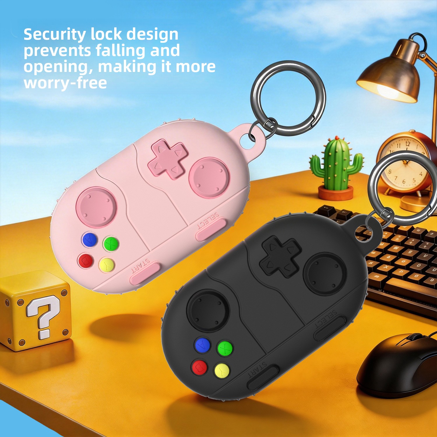 Vintage Silicone Game Style Ca - Earbuds Charging Case のレビューと価格