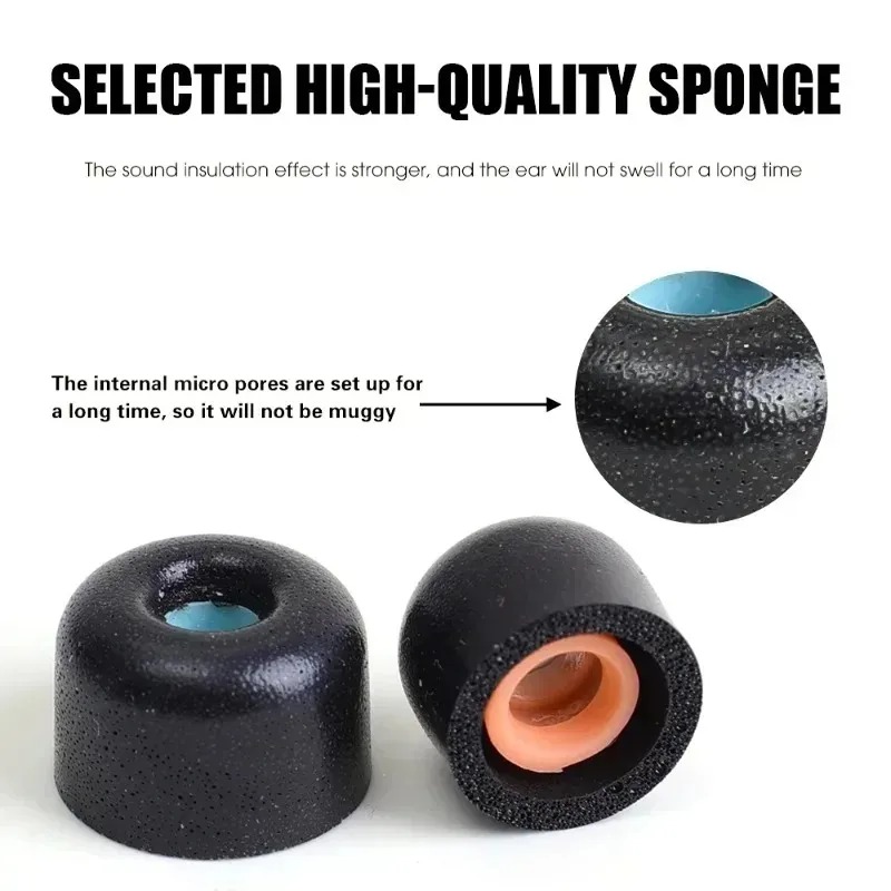 Soft Memory Foam Eartips for S - Earphone Foam Tip のレビューと価格