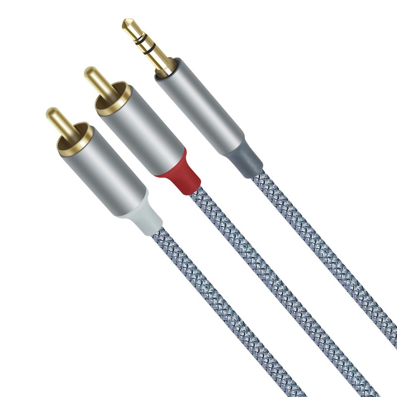 3PCS Hifi Y Splitter Adapter A - Audio Splitter Y のレビューと価格