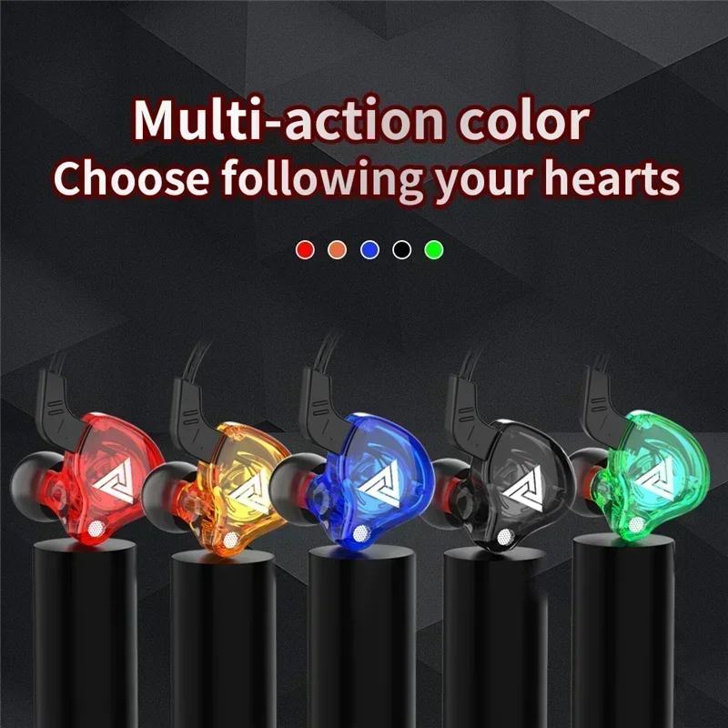 New QKZ AK6 In Ear Earphone 6  - Wired Earphone Mic のレビューと価格