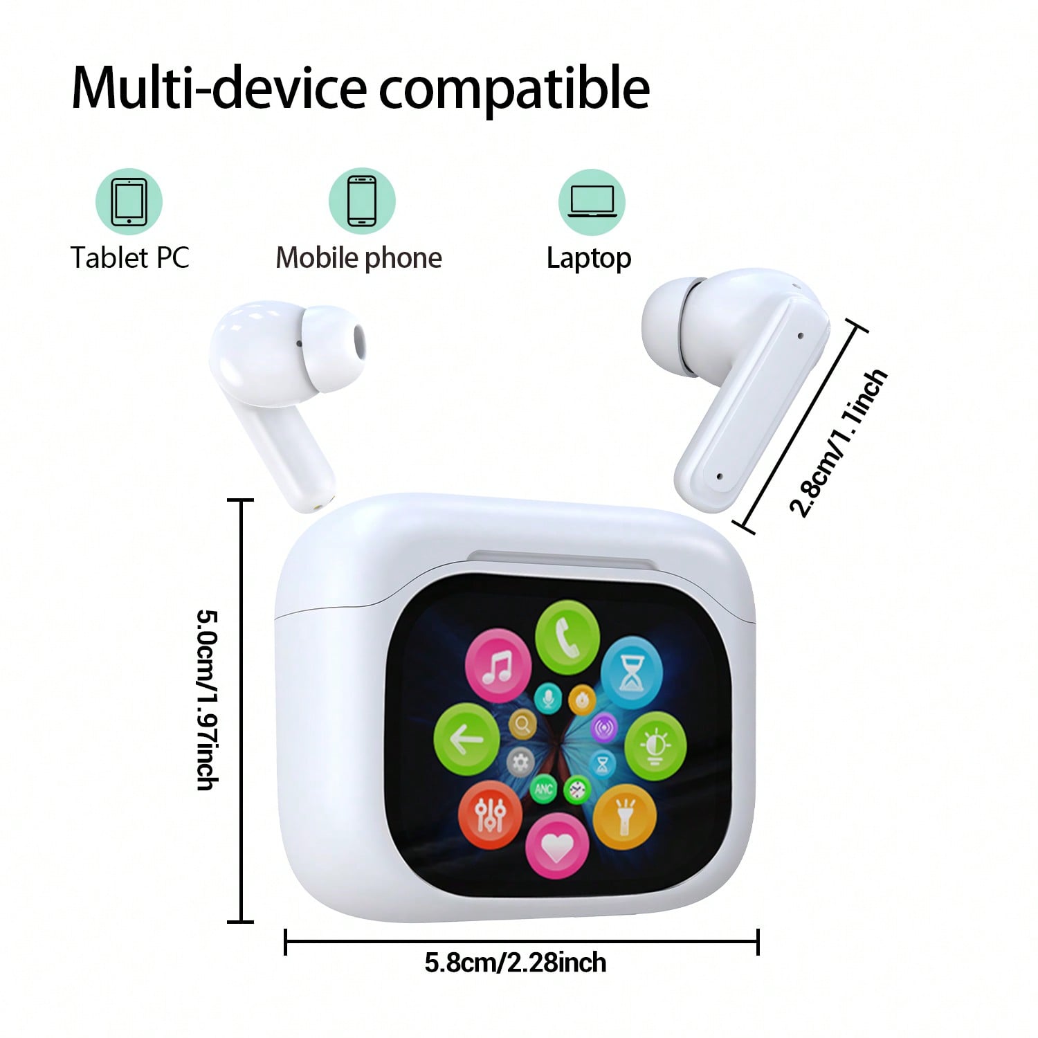 HITOZON Wireless Earbuds With  - Earbuds Charging Case のレビューと価格