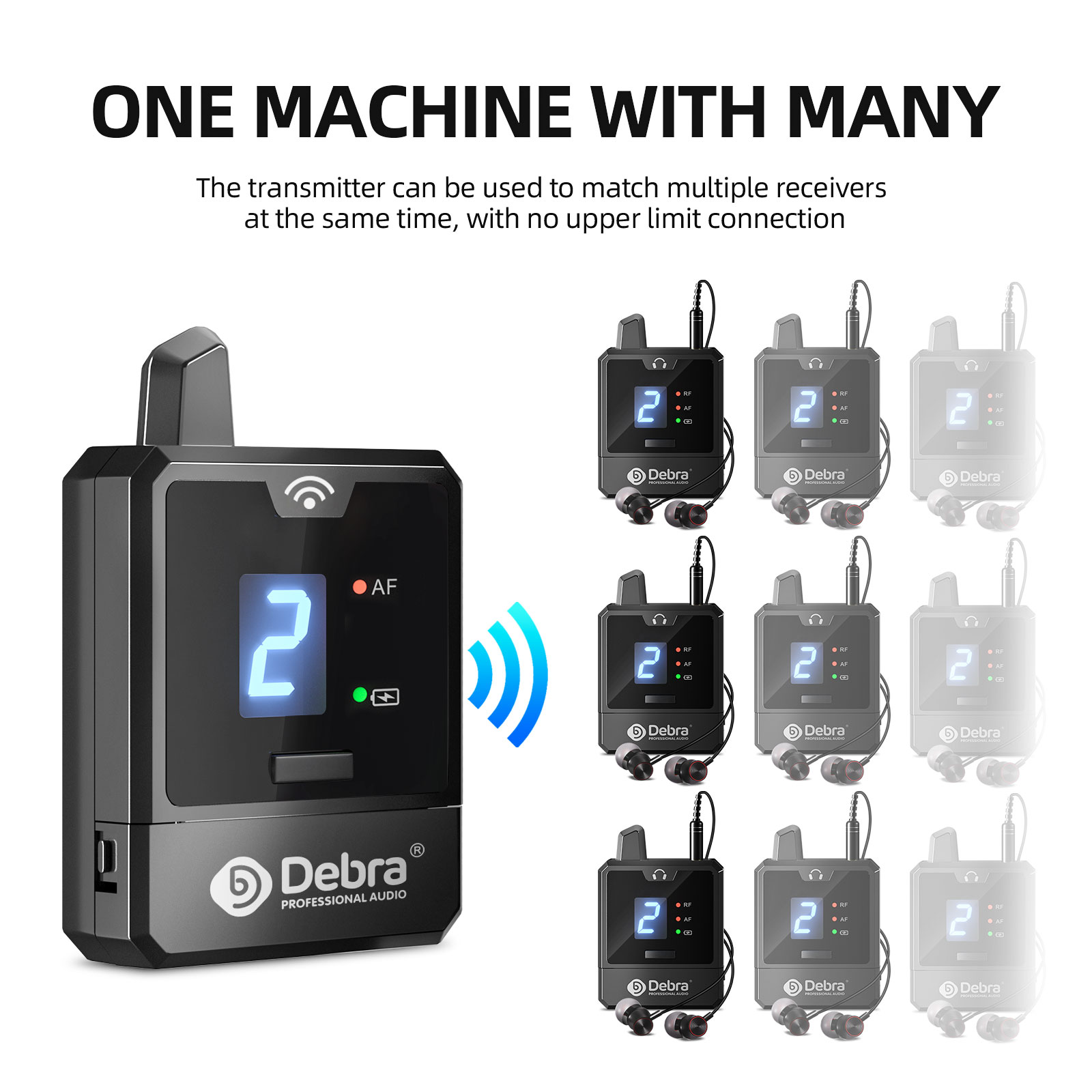 Debra UHF IEM Wireless In-Ear  - In Ear Monitor Iem のレビューと価格