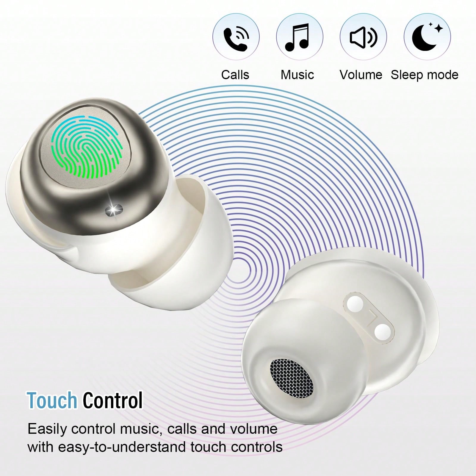 Sleep Earbuds Bluetooth 5.4 In - Earbuds Charging Case のレビューと価格