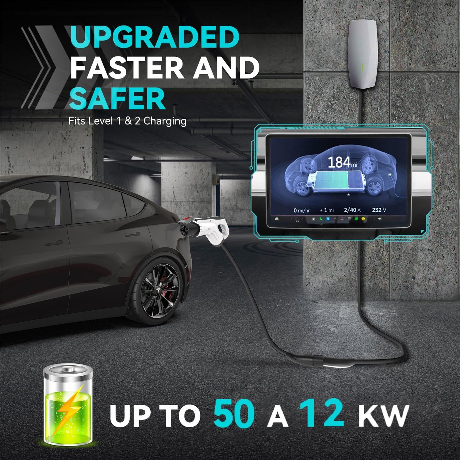 WUFEN Tesla Electric Vehicle C - Cable Extension 3.5 のレビューと価格