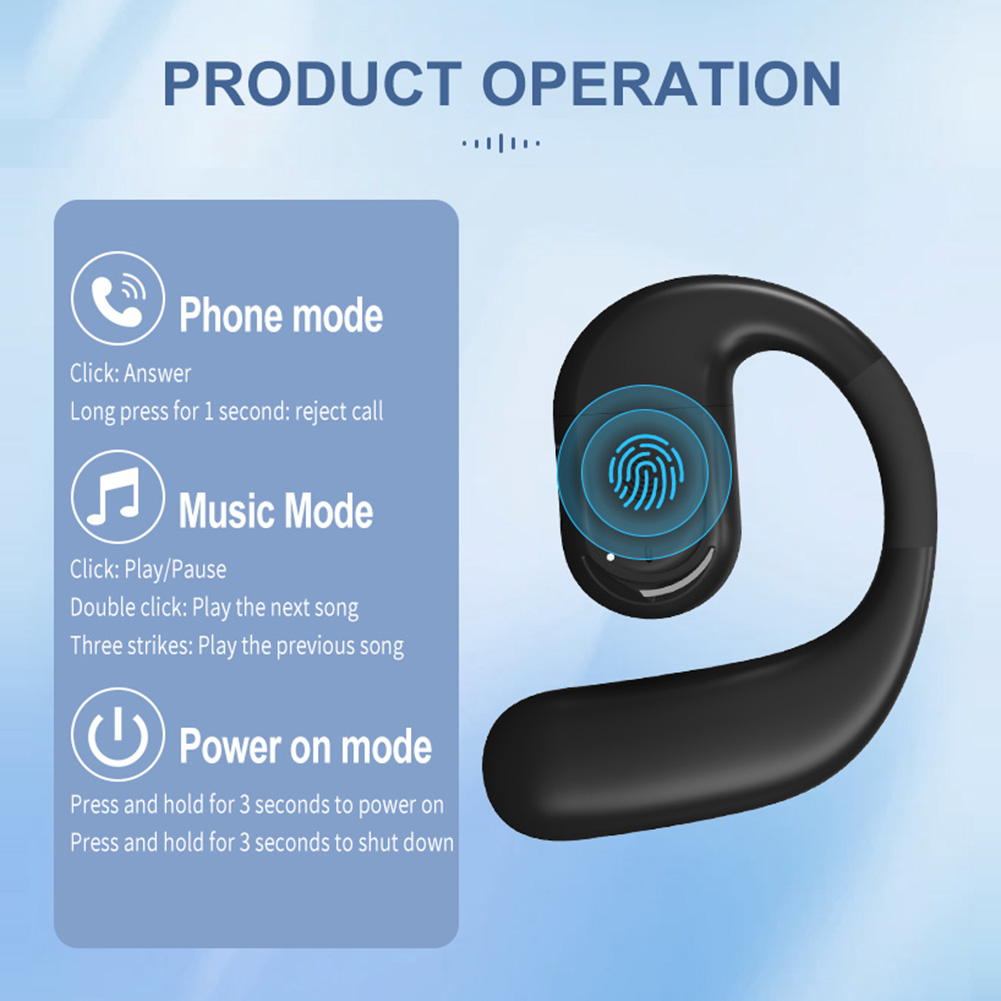 Ear Hook Business Earphone Blu - Sports Earphone Hook のレビューと価格